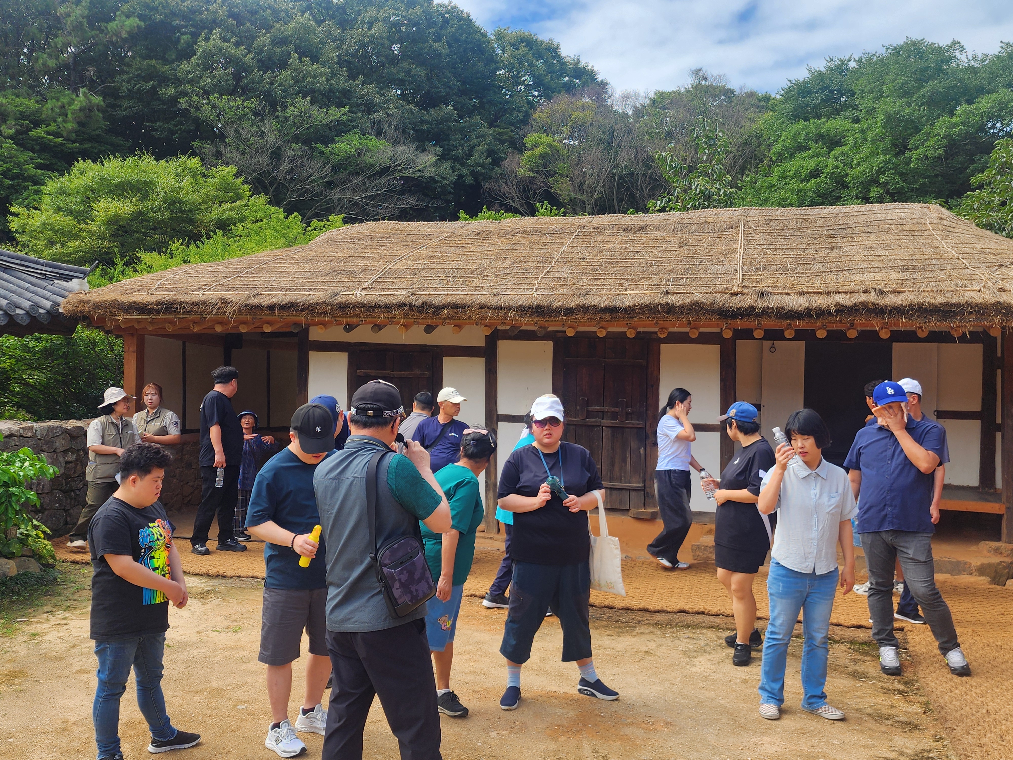 진도 운림산방에서 찍은 사진입니다.